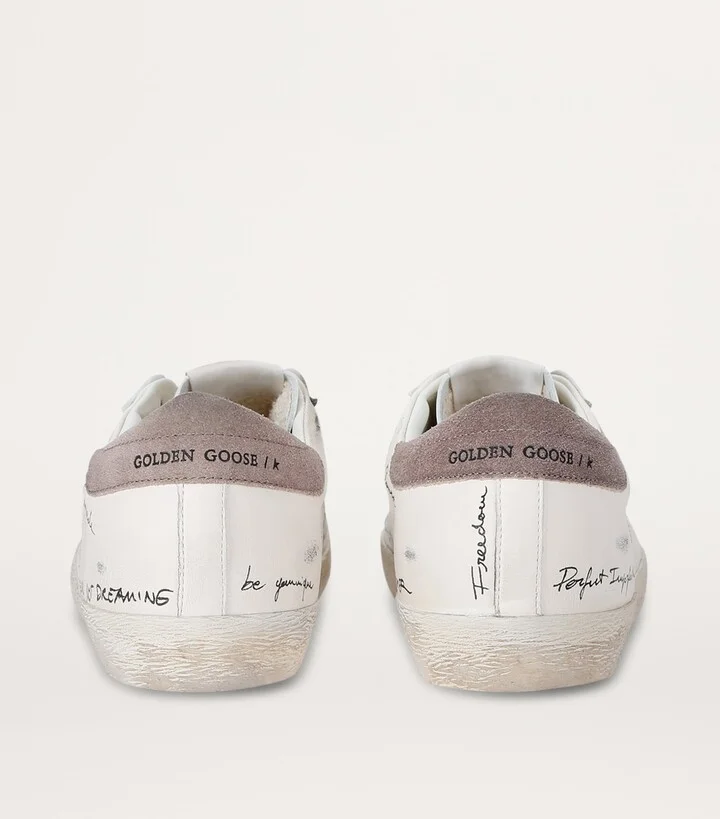 Golden Goose Leather Super-Star Skate Sneakers - Image 2