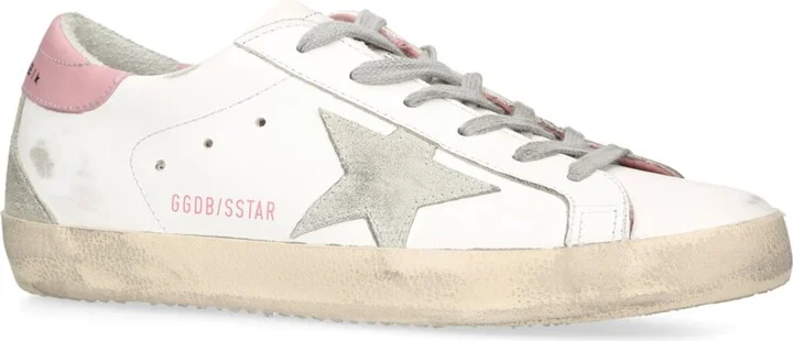 Golden Goose Leather Super-Star Sneakers - Image 6