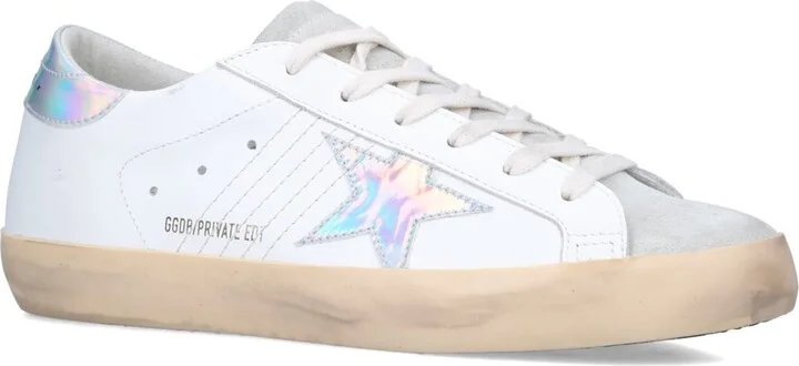 Golden Goose Leather Super-Star Sneakers - Image 3