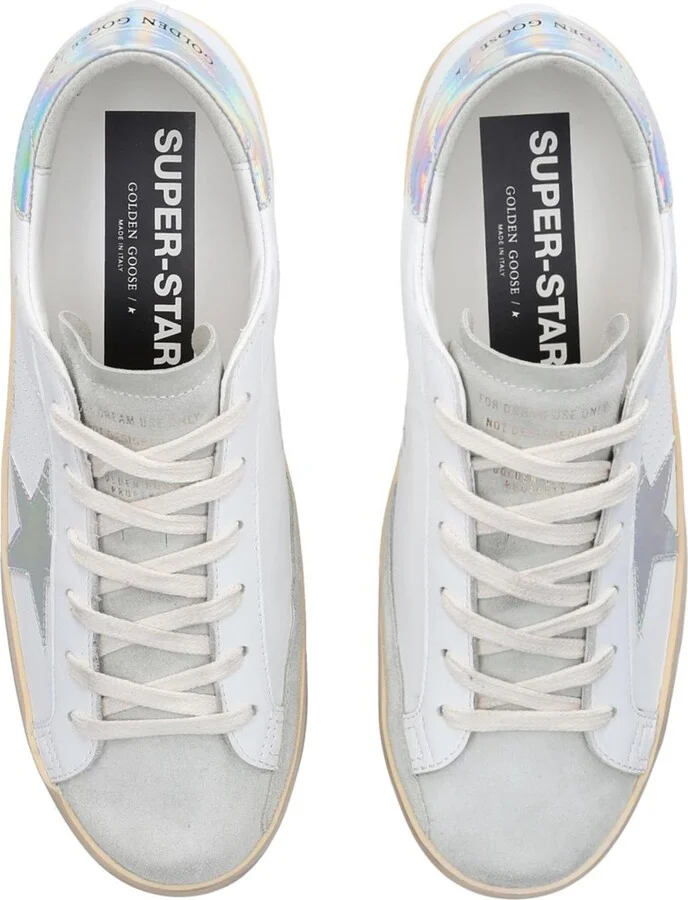 Golden Goose Leather Super-Star Sneakers - Image 6