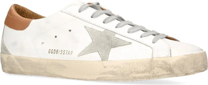 Golden Goose Leather Super-Star Sneakers - Image 3