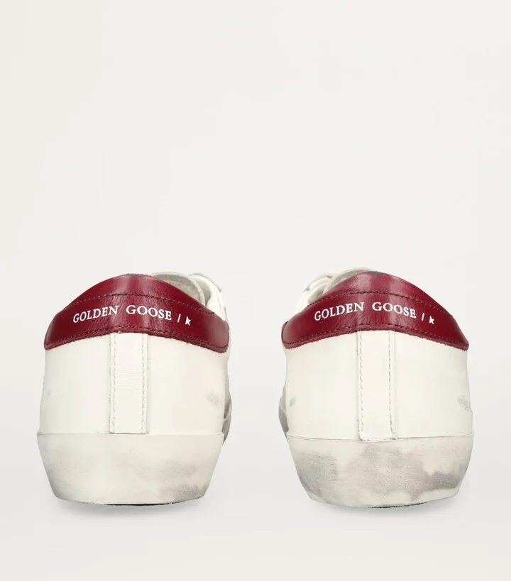 Golden Goose Leather Super-Star Sneakers - Image 2