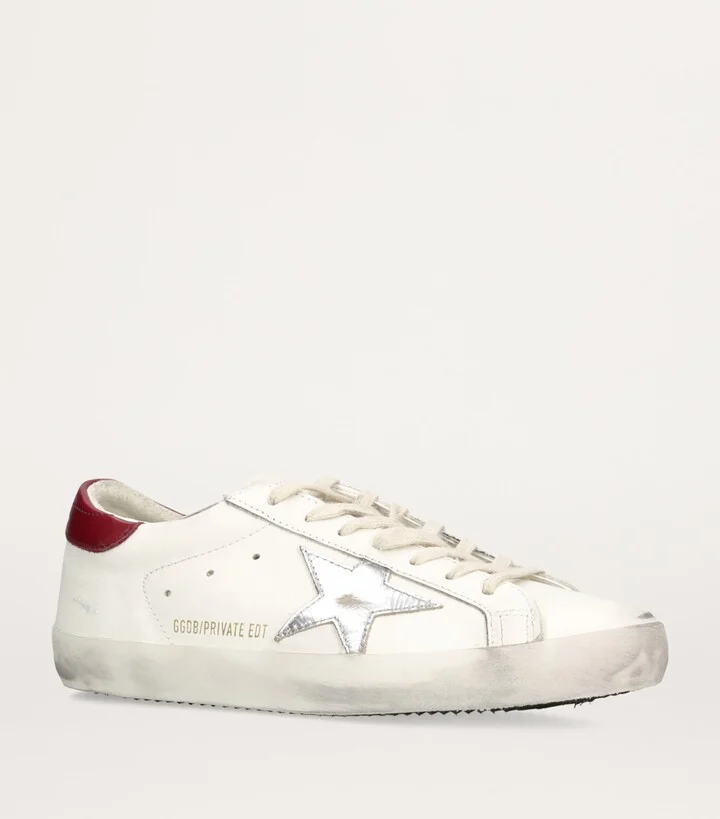 Golden Goose Leather Super-Star Sneakers - Image 3