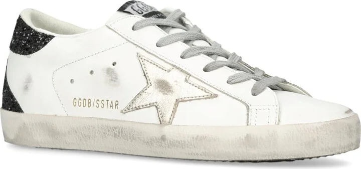 Golden Goose Leather Super-Star Sneakers - Image 3