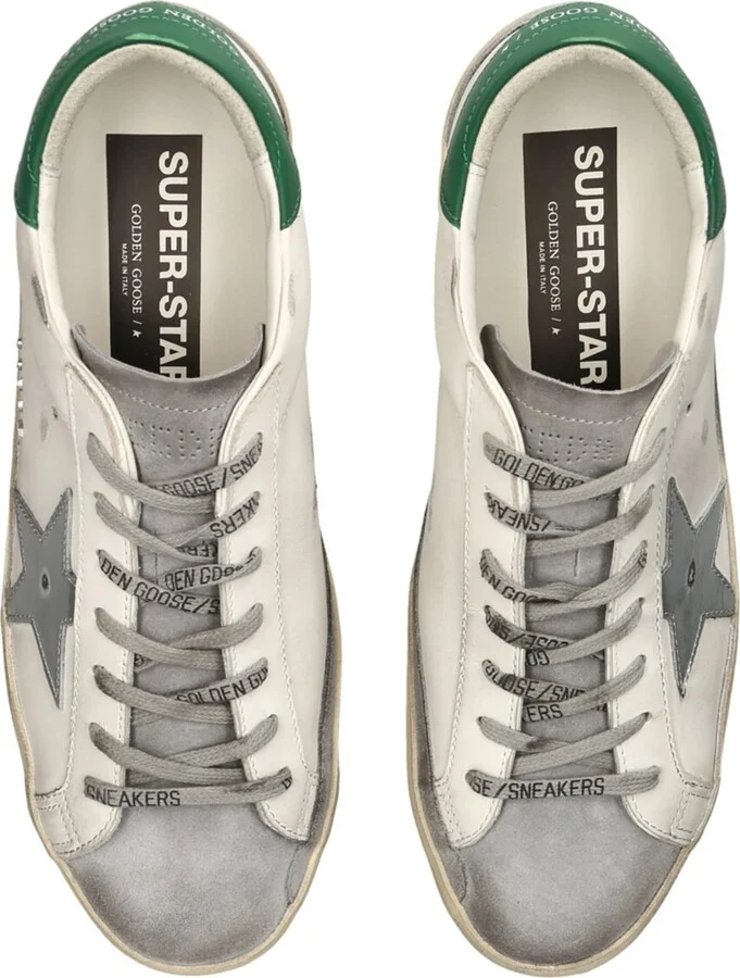 Golden Goose Leather Super-Star Sneakers - Image 4