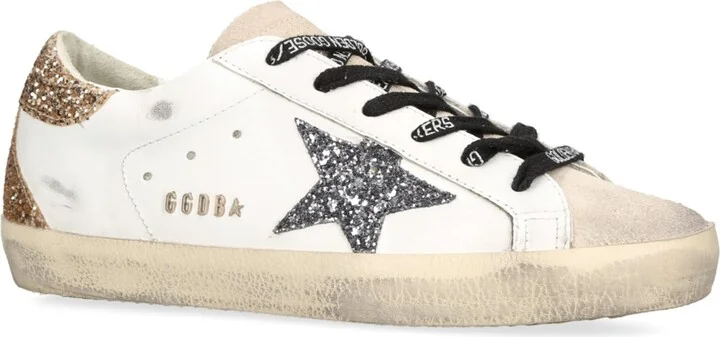 Golden Goose Leather Super-Star Sneakers - Image 4