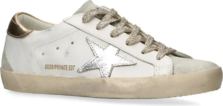 Golden Goose Leather Super-Star Sneakers - Image 3