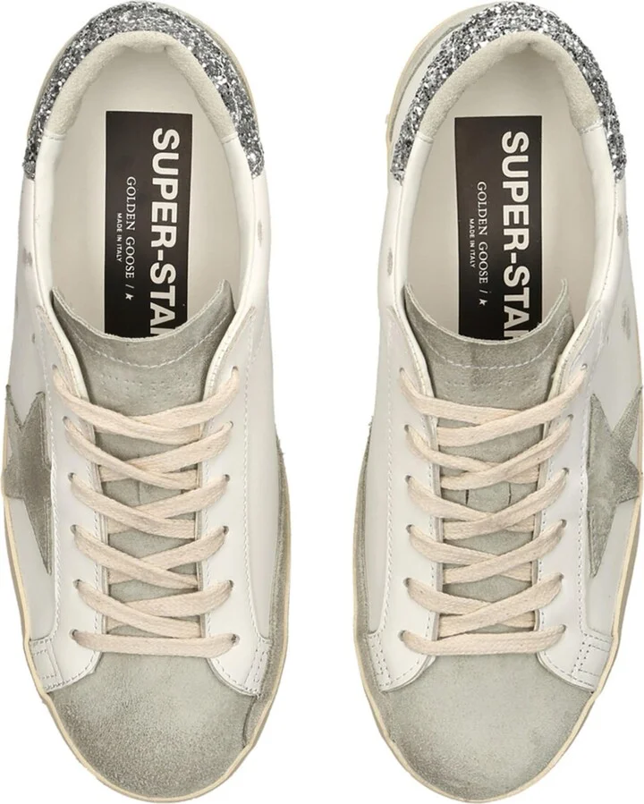 Golden Goose Leather Super-Star Sneakers - Image 3