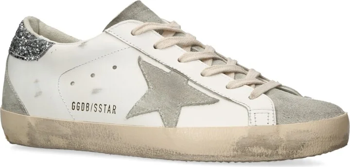 Golden Goose Leather Super-Star Sneakers - Image 6