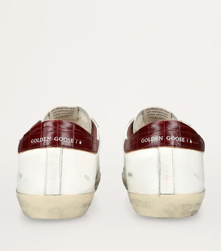 Golden Goose Leather Super-Star Sneakers - Image 2