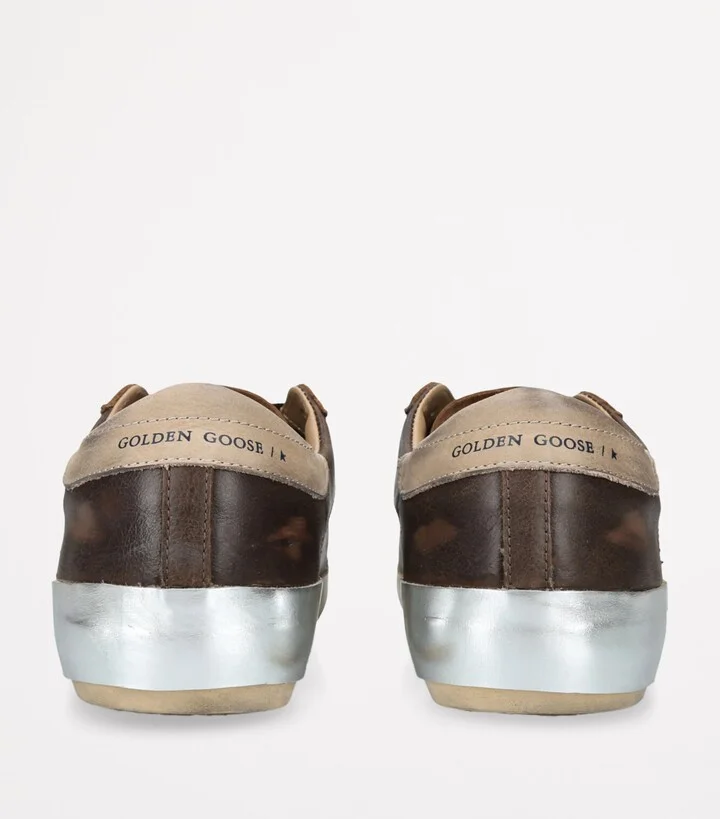 Golden Goose Leather Super-Star Sneakers - Image 2