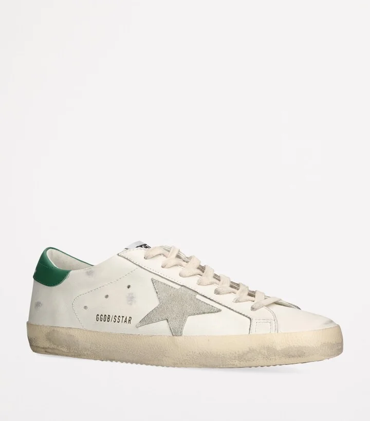 Golden Goose Leather Super-Star Sneakers - Image 3