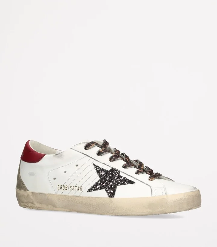 Golden Goose Leather Super-Star Sneakers - Image 3