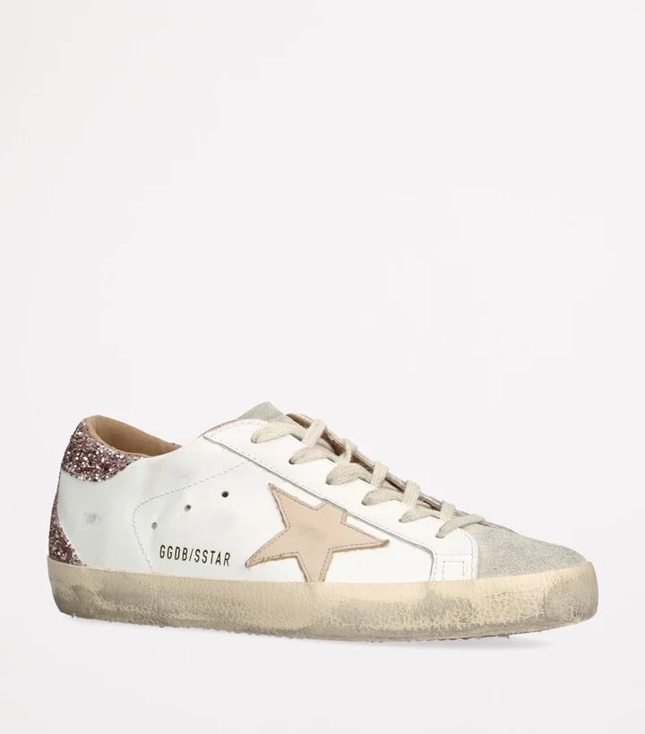 Golden Goose Leather Super-Star Sneakers - Image 5