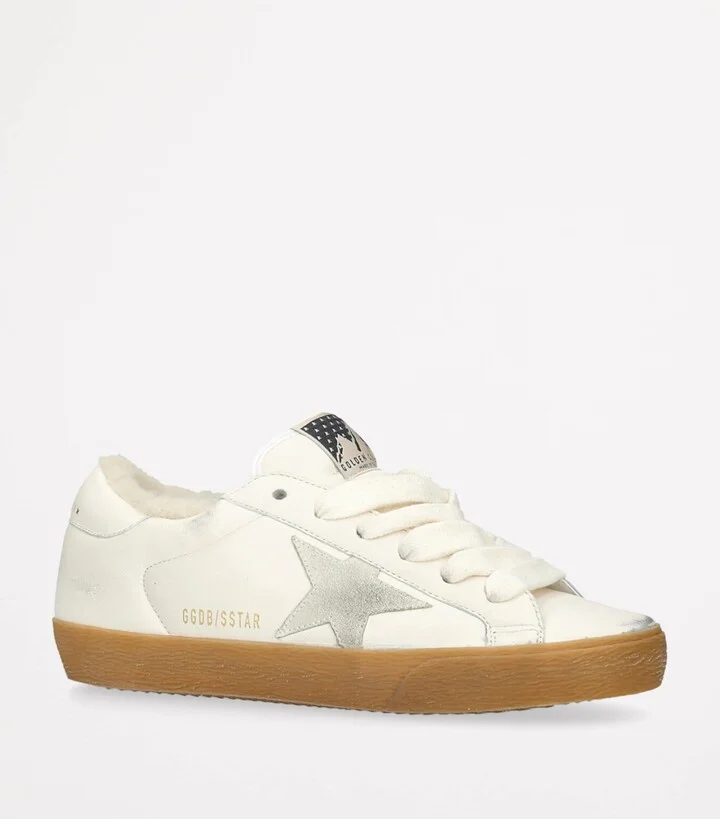 Golden Goose Leather Super-Star Sneakers - Image 3