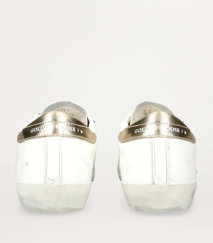 Golden Goose Leather Super-Star Sneakers - Image 3