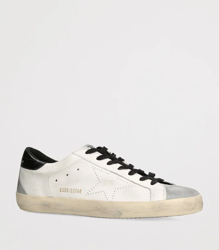 Golden Goose Leather Super-Star Sneakers - Image 3