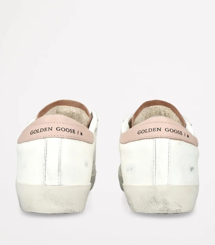 Golden Goose Leather Super-Star Sneakers - Image 2