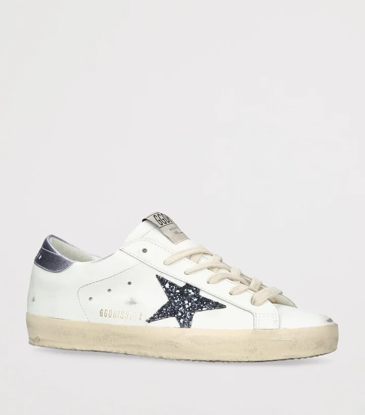 Golden Goose Leather Super-Star Sneakers - Image 3