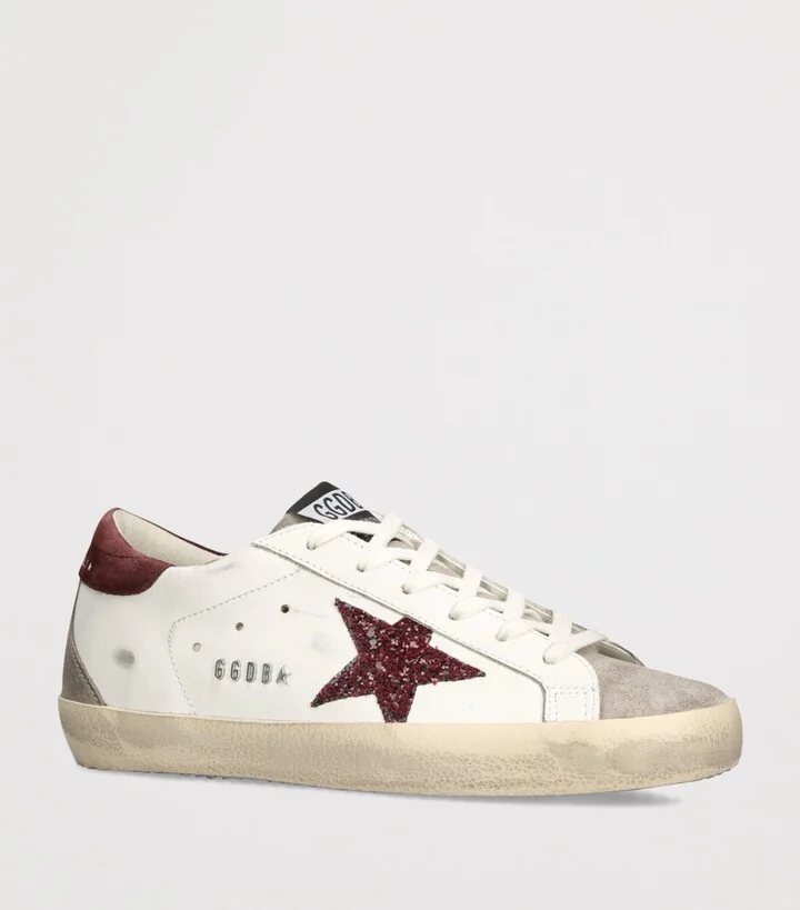 Golden Goose Leather Super-Star Sneakers - Image 3