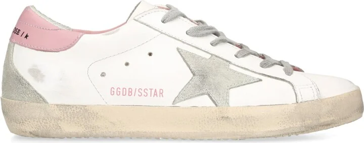 Golden Goose Leather Super-Star Sneakers
