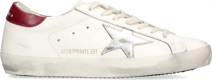 Golden Goose Leather Super-Star Sneakers