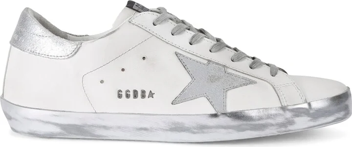 Golden Goose Leather Super-Star Sneakers