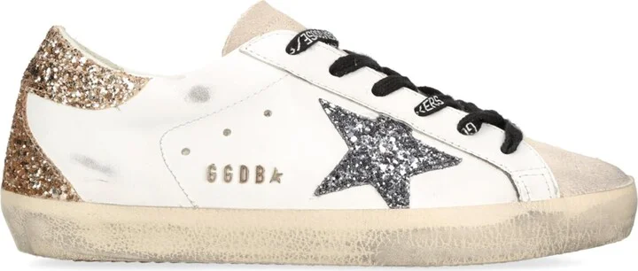 Golden Goose Leather Super-Star Sneakers