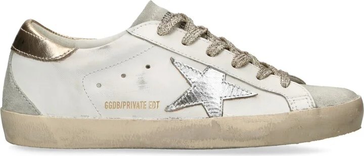 Golden Goose Leather Super-Star Sneakers