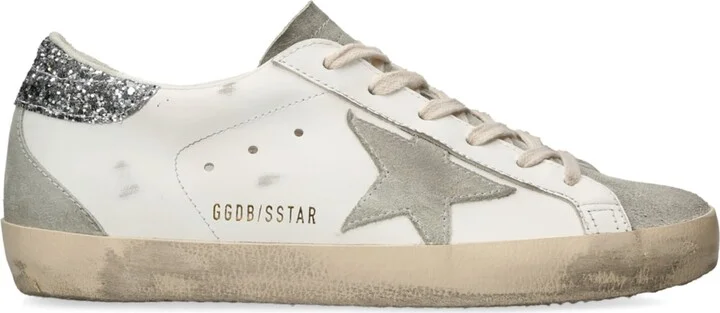Golden Goose Leather Super-Star Sneakers