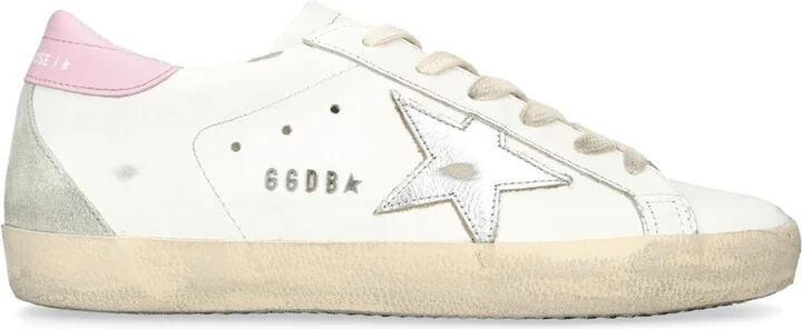 Golden Goose Leather Super-Star Sneakers