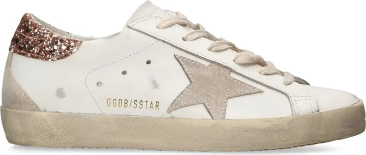 Golden Goose Leather Super-Star Sneakers