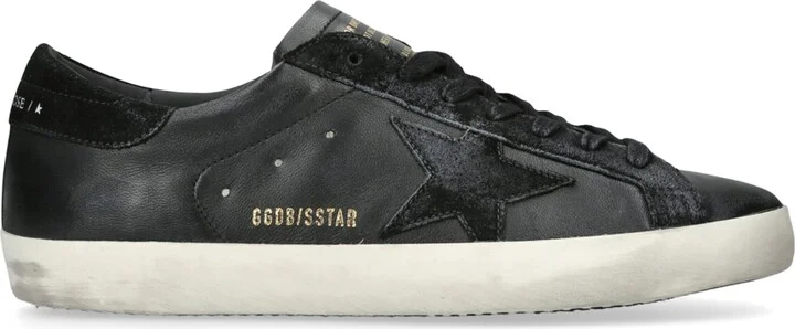 Golden Goose Leather Super-Star Sneakers