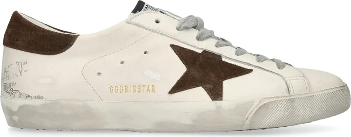 Golden Goose Leather Super-Star Sneakers
