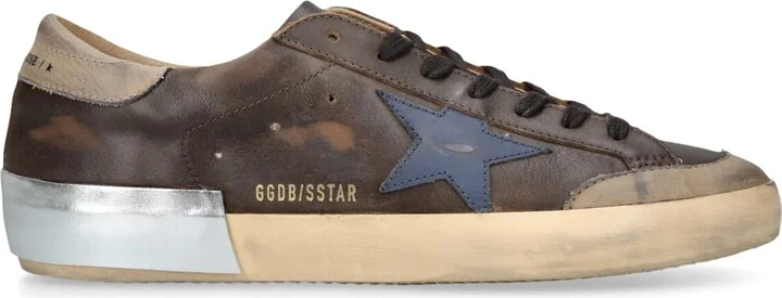 Golden Goose Leather Super-Star Sneakers