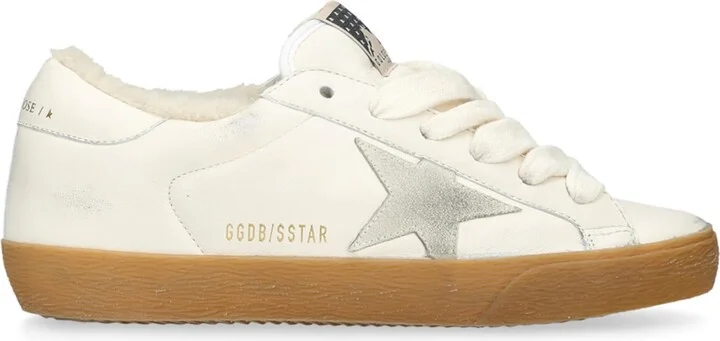 Golden Goose Leather Super-Star Sneakers