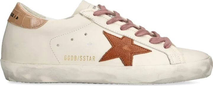 Golden Goose Leather Super-Star Sneakers