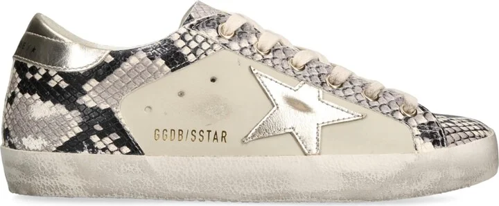 Golden Goose Leather Super-Star Sneakers