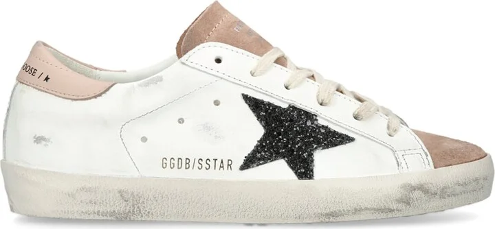 Golden Goose Leather Super-Star Sneakers
