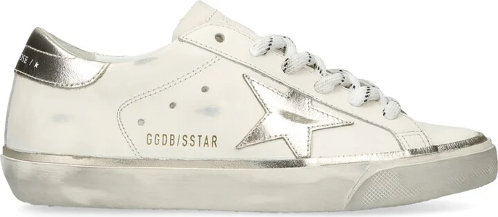 Golden Goose Leather Super-Star Sneakers