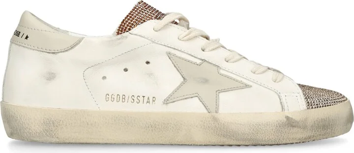 Golden Goose Leather Super-Star Sneakers