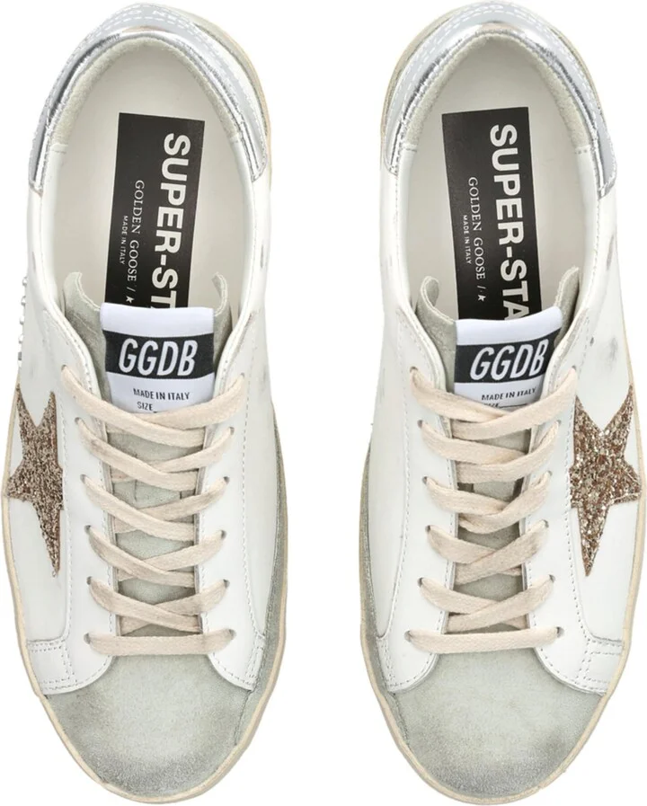 Golden Goose Leather Superstar Sneakers - Image 6
