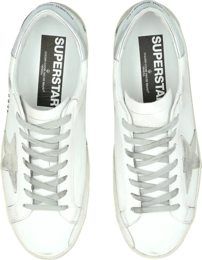 Golden Goose Leather Superstar Sneakers - Image 4