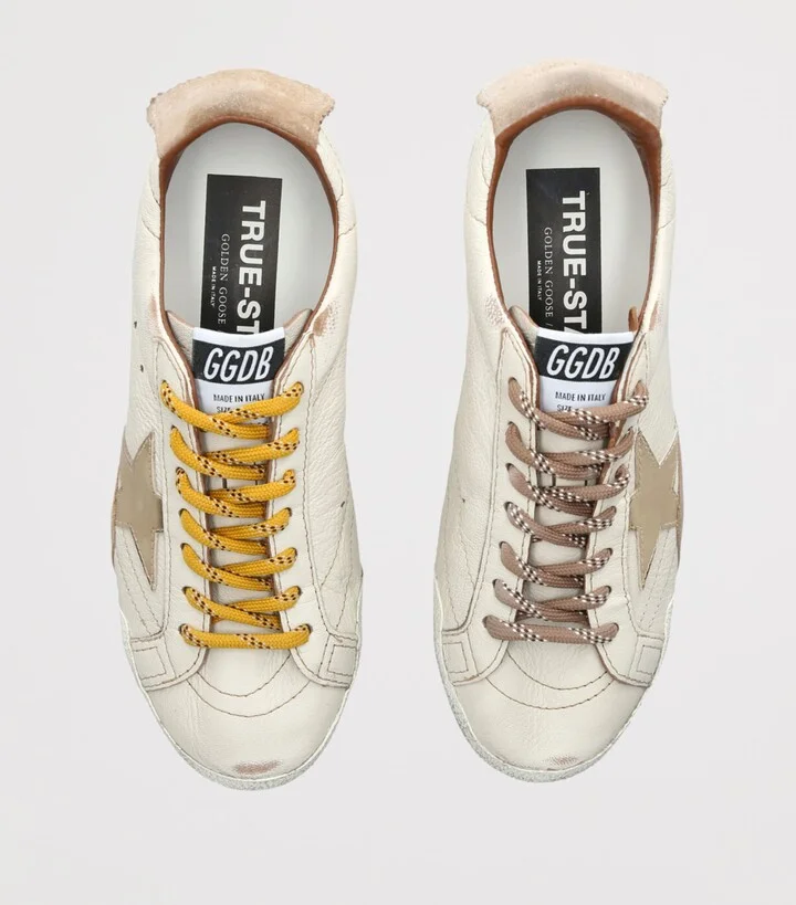 Golden Goose Leather True Star Sneakers - Image 4
