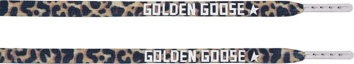 Golden Goose Leopard Print Laces - Image 2