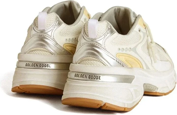 Golden Goose "Lightstar" Leather Net And Suede Upper Tpu Star Net Heel And Spur Sneakers Shoes - Image 2