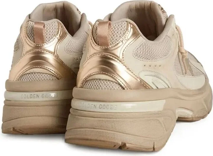 Golden Goose "Lightstar" Net Leather And Suede Upper Tpu Star Net Heel Shoes - Image 3