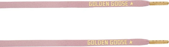 Golden Goose Logo Print Laces