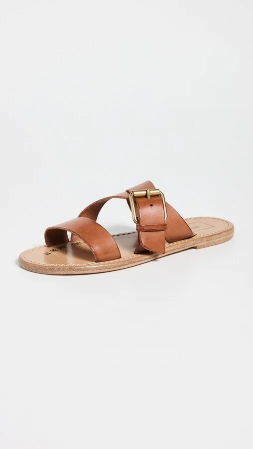Golden Goose Margaret Resinated Leather Upper Sandals - Image 4