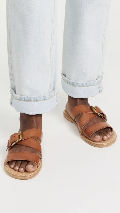 Golden Goose Margaret Resinated Leather Upper Sandals - Image 5